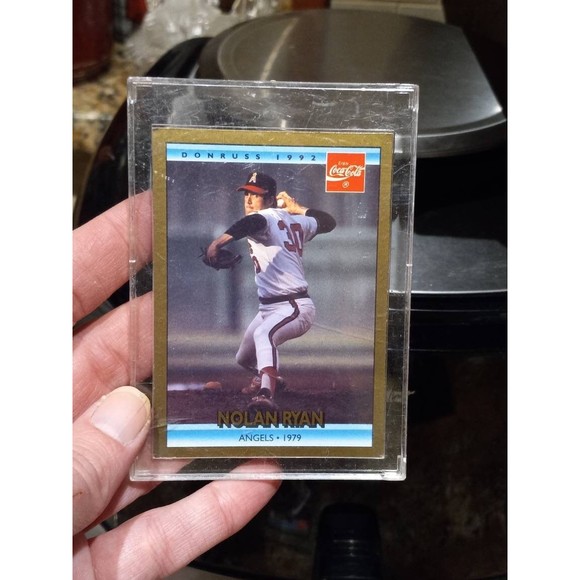 Vintage 1992 DonRuss Nolan Ryan Coca Cola Baseball cards- Set of 4 - Picture 6 of 9